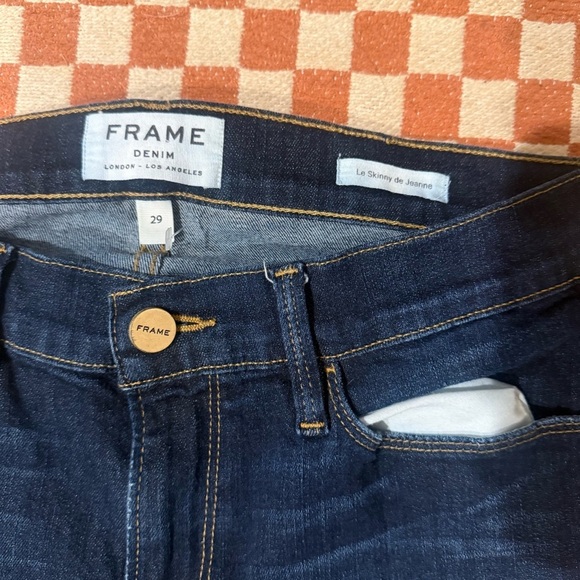Frame Denim Le Skinny de Jeanne Women’s 29 Distressed - Picture 2 of 3